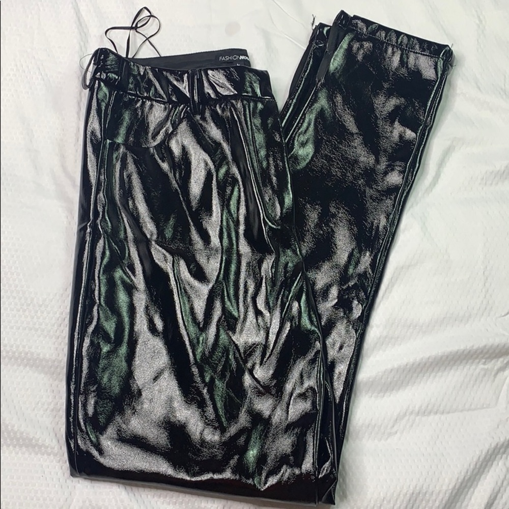 Latex Fashion Nova Pants